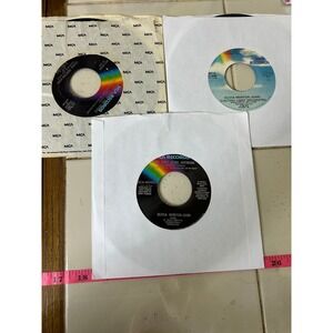Olivia Newton John Set of 3 45 RPM Vinyl‎ Records Bundle
